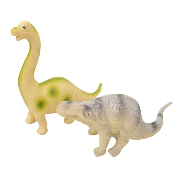 Dinosaur Toys Assorted Hard Plastic Dino Figures Pretend Play Lot Of 9 - Picture 4 of 12